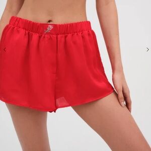 For Love & Lemons Rosebud PJ short